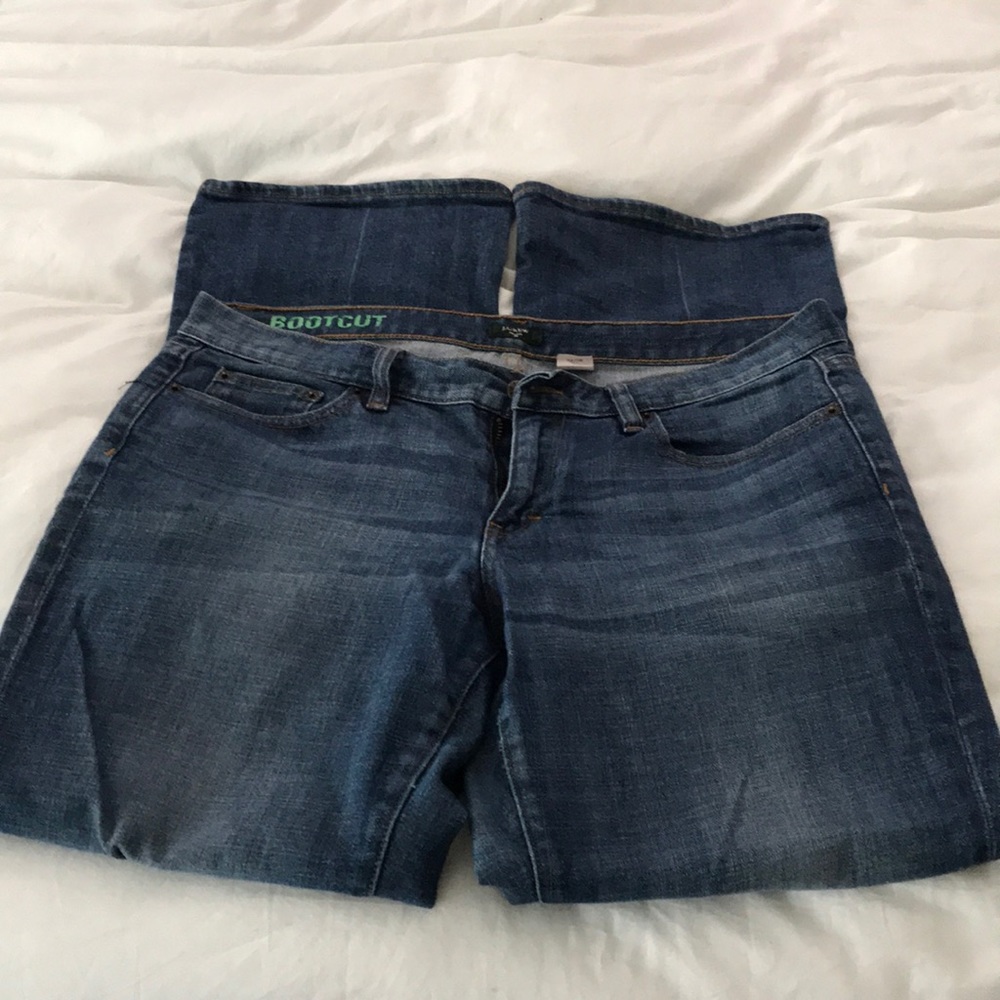 Jcrew bootcut 32 short size women’s jeans